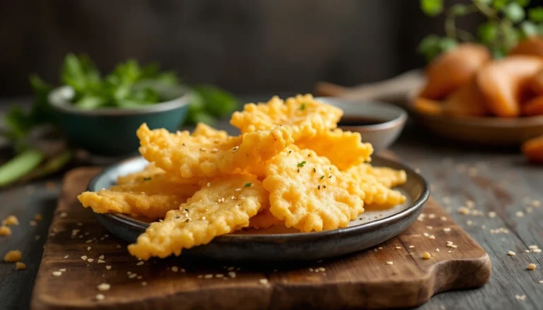 Recette de tempura air fryer
