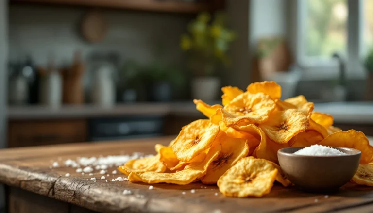 Recette de chips de banane air fryer