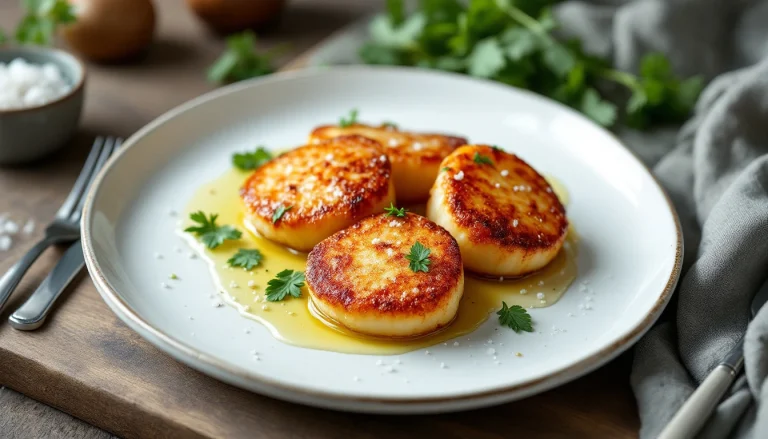 Recette de coquilles Saint-Jacques air fryer