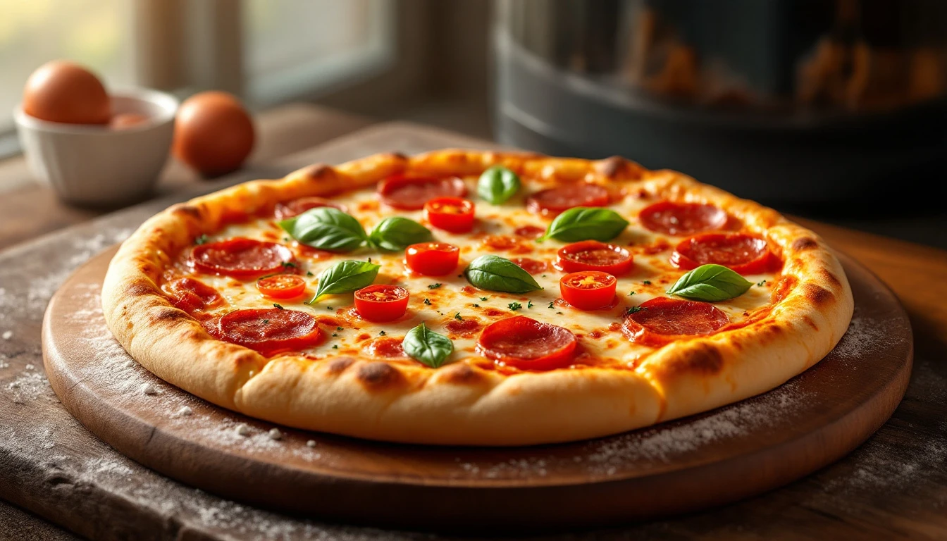 Mini pizzas à l'Air Fryer