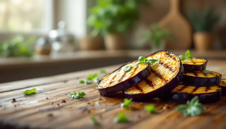 Recette de tranches d'aubergine air fryer