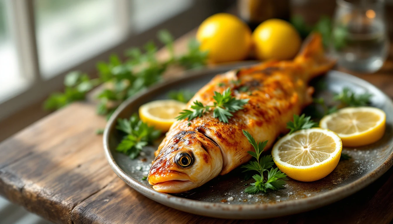 Recette de truite air fryer