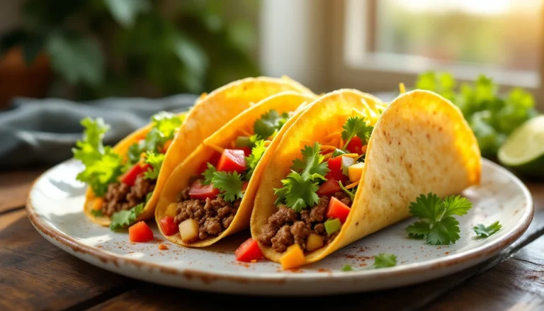 Recette de tacos air fryer