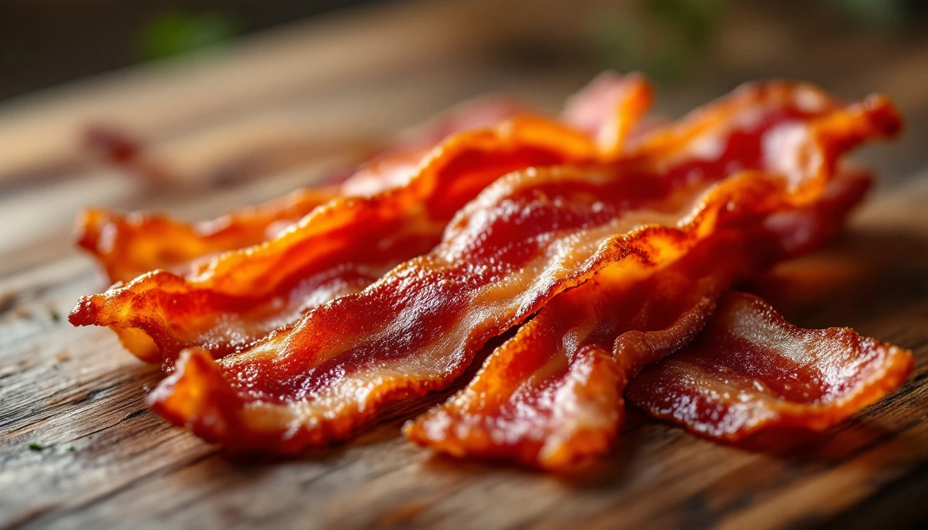 Bacon Croustillant à l'Air Fryer