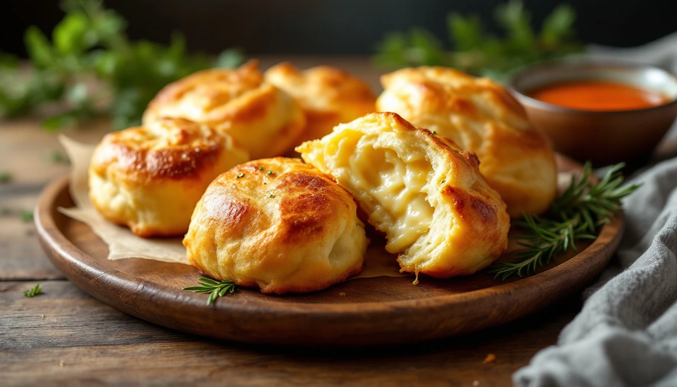 Roulés au fromage croustillants à l'Air Fryer