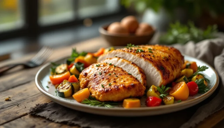 Recette de blanc de dinde air fryer