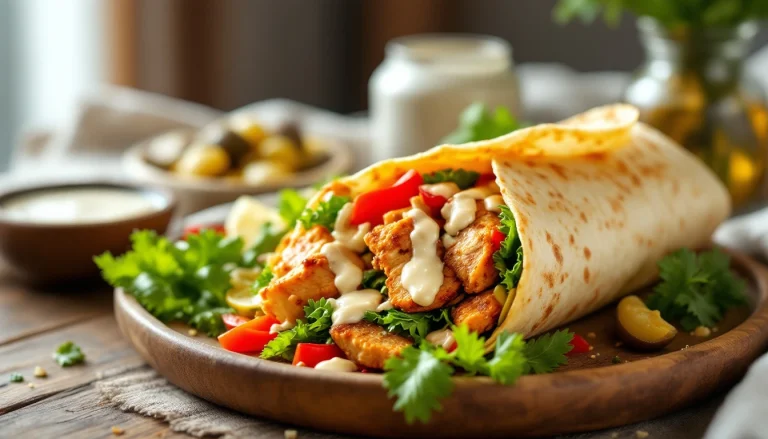 Recette de shawarma de poulet air fryer
