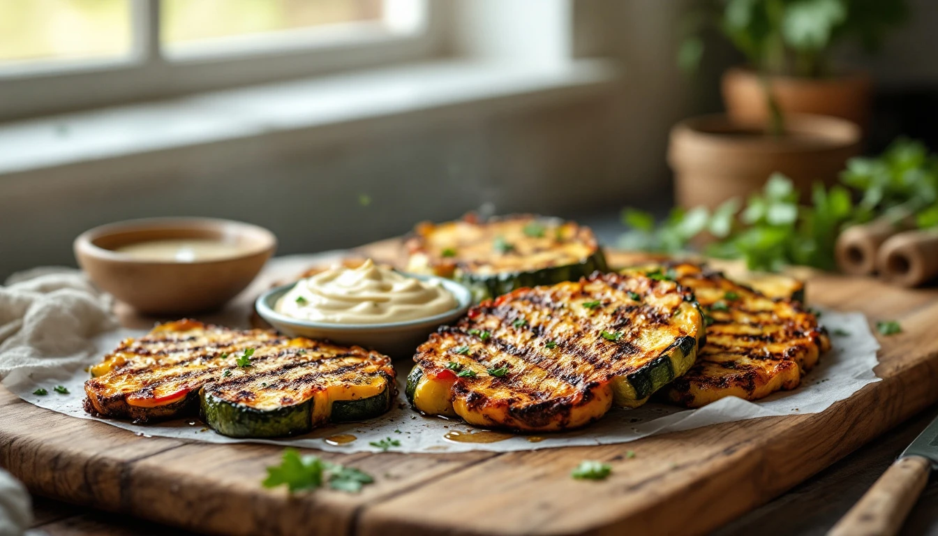 Steaks de Légumes à l'Air Fryer