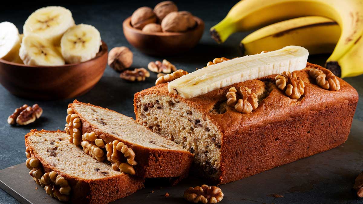 Banana Bread Moelleux à l'Air Fryer