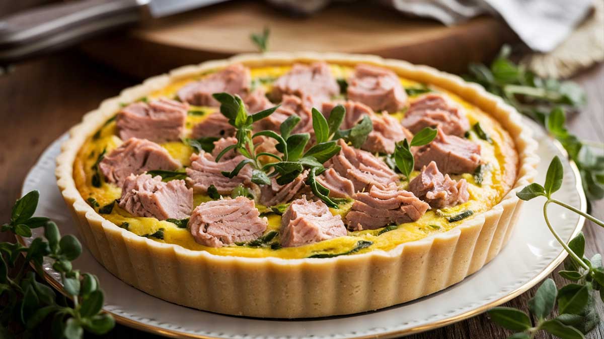 Recette quiche au thon au Airfryer