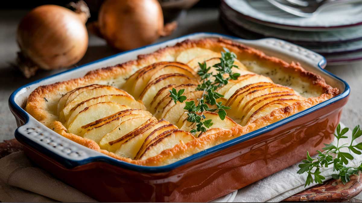 Gratin Dauphinois express à l'Air Fryer