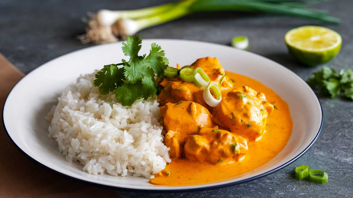 Recette poulet au curry à l'Air Fryer