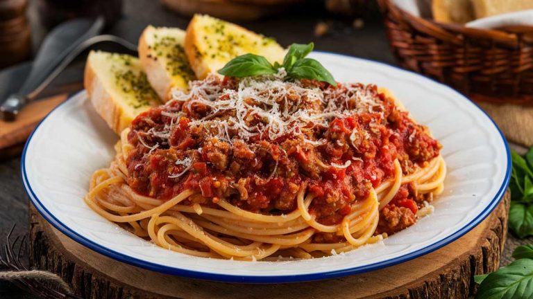 Recette spaghettis à la bolognaise au Airfryer