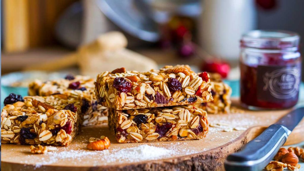 recette barre de cereales au airfryer