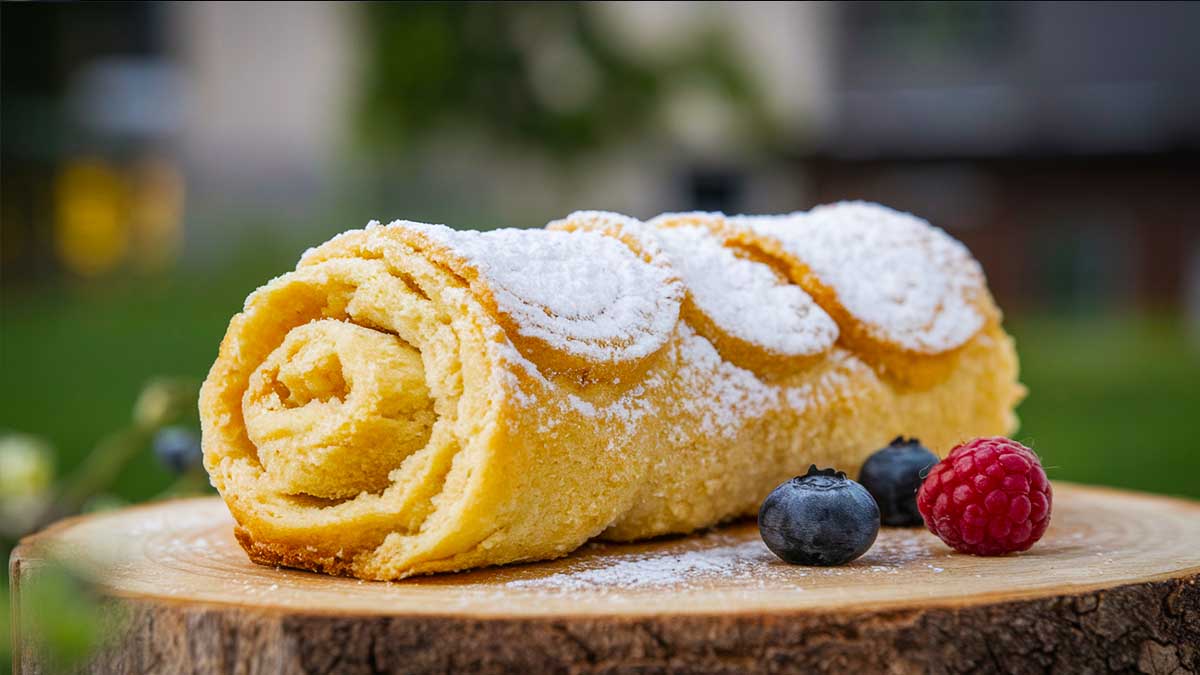 Recette de Biscuit Roulé Facile à l'Air Fryer