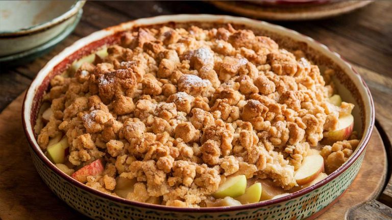 Recette crumble au Airfryer
