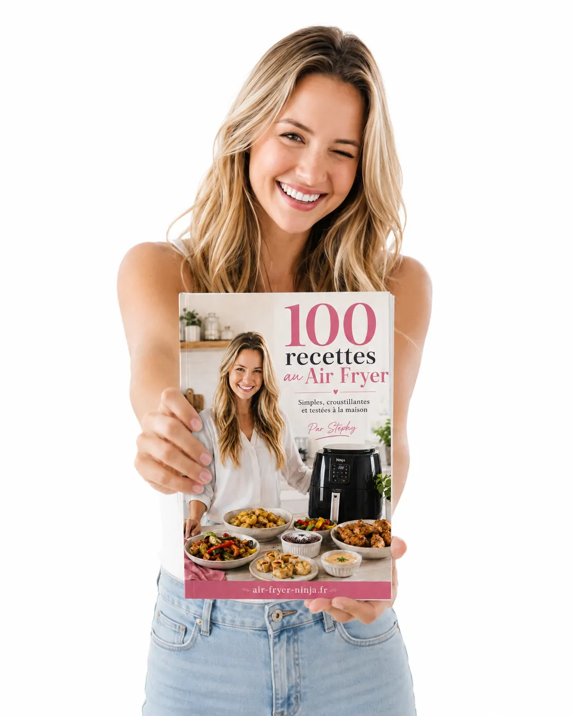 Stephy présente son livre « 100 recettes au Air Fryer »