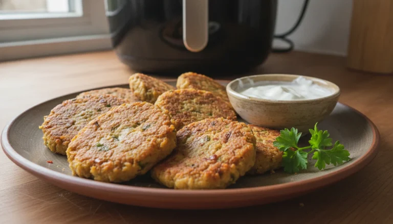 Boulettes de lentilles corail au Air Fryer
