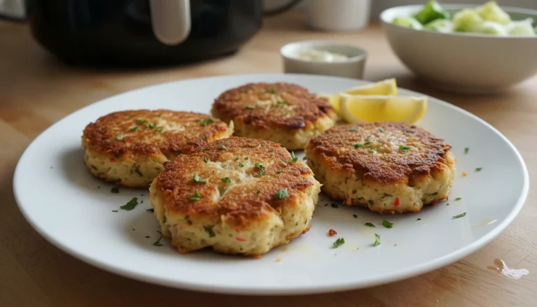 Crab cakes maison au Air Fryer