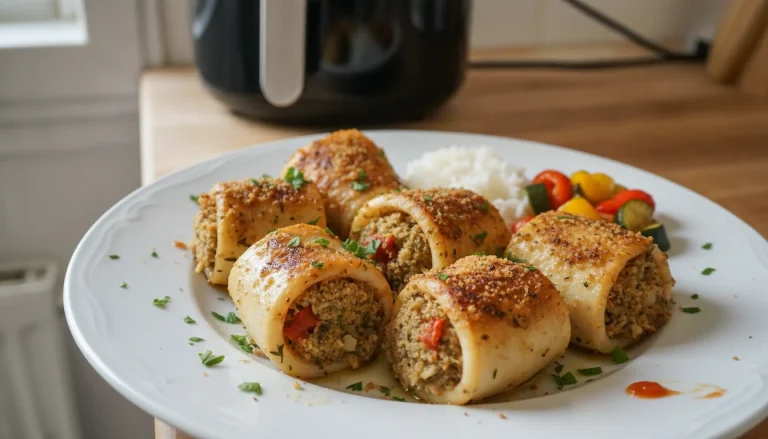 Encornets farcis à la provençale au Air Fryer