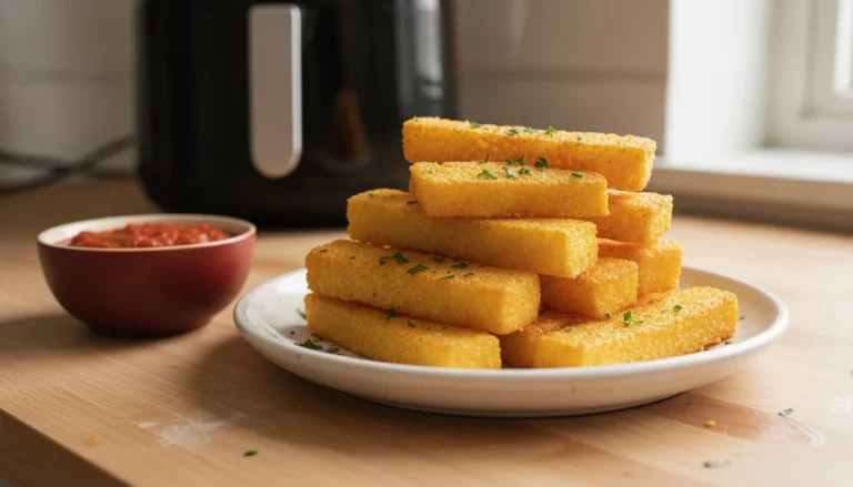 Frites de polenta croustillantes au Air Fryer