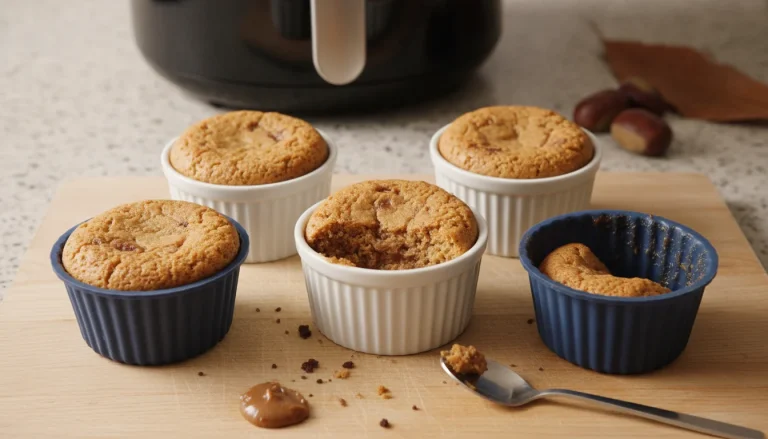 Fondants à la crème de marrons au Air Fryer