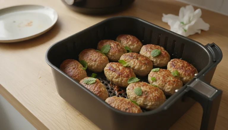 Keftas d’agneau à la menthe au Air Fryer