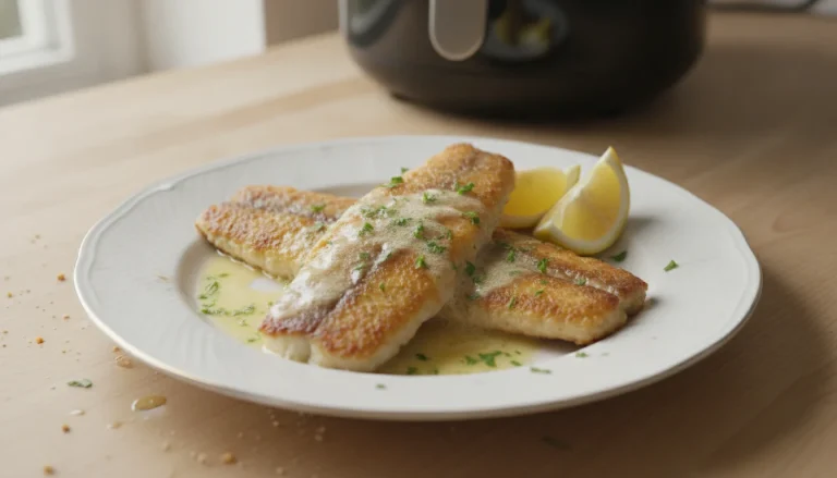 Sole façon meunière au Air Fryer
